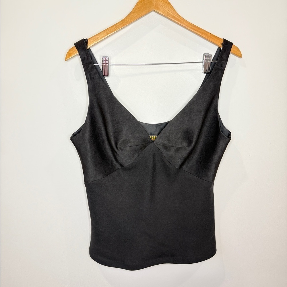 Georgiou Studio Black Women's Cami Top (sz 10)